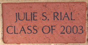 JULIE S. RIAL CLASS OF 2003