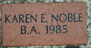 KAREN E. NOBLE B.A. 1985
