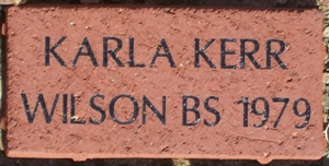 KARLA KERR WILSON BS 1979