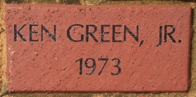 KEN GREEN, JR. 1973