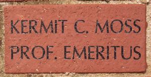 KERMIT C. MOSS PROF. EMERITUS