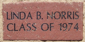 LINDA B. NORRIS CLASS OF 1974