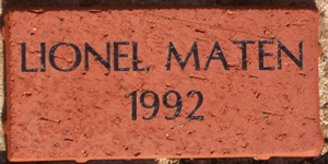 LIONEL MATEN 1992