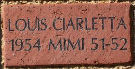 LOUIS CIARLETTA 1954 MIMI 51-52