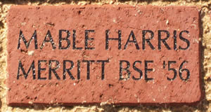 MABLE HARRIS MERRITT BSE '56