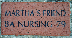 MARTHA S FRIEND BA NURSING '79