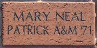 MARY NEAL PATRICK A&M '71