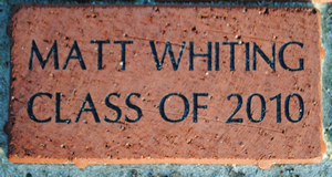 MATT WHITING CLASS OF 2010