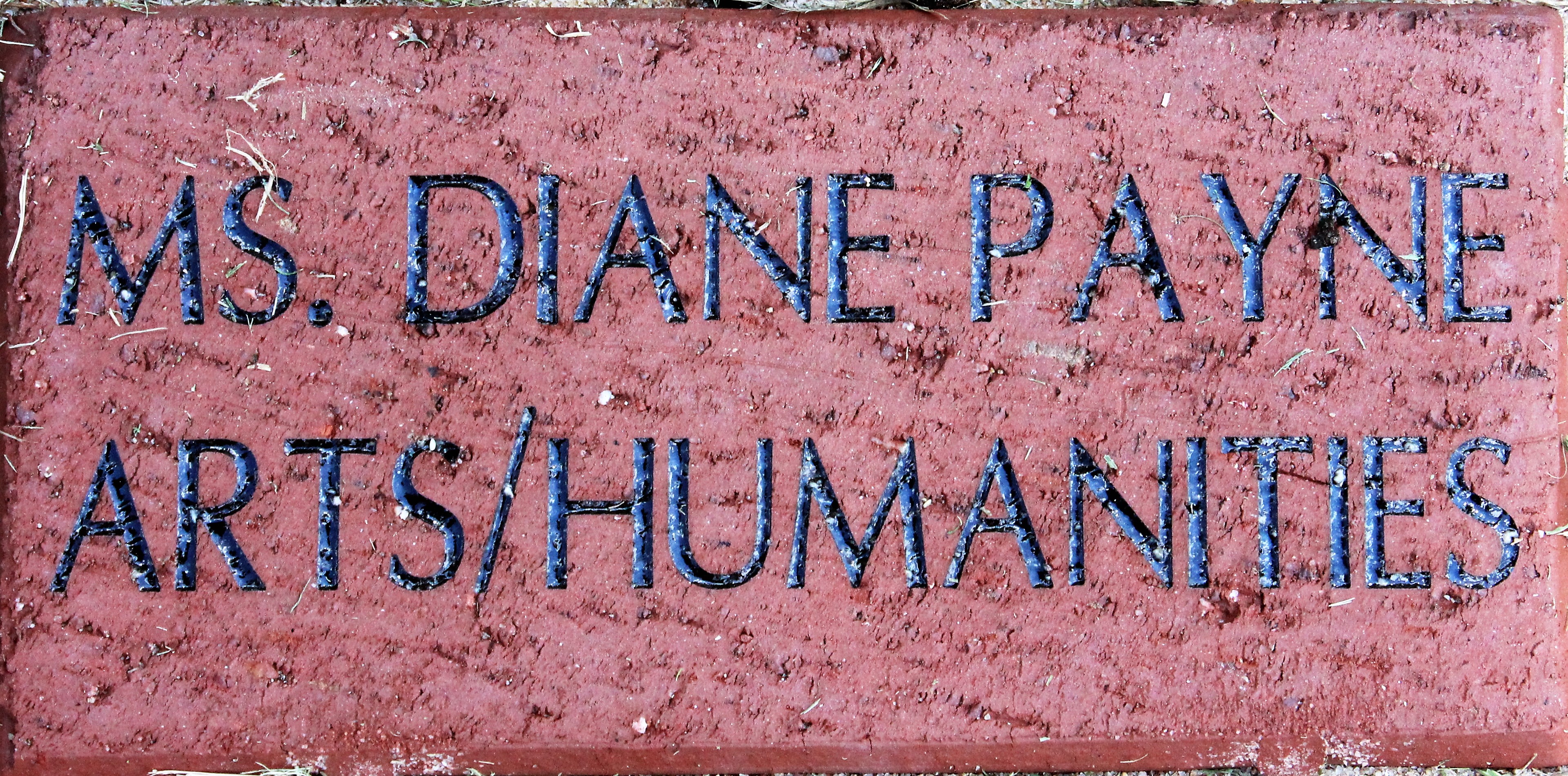 MS. DIANE PAYNE ARTS/HUMANITIES