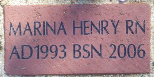 MARINA HENRY RN AD1993 BSN 2006