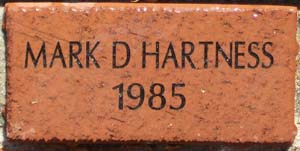 MARK D HARTNESS 1985