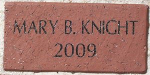 MARY B KNIGHT 2009