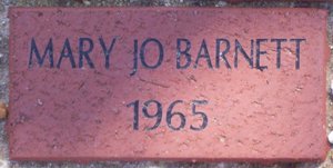 MARY JO BARNETT 1965