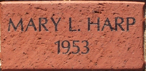 MARY L. HARP 1953