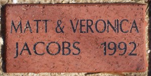 MATT & VERONICA JACOBS   1992