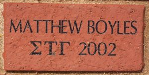 MATTHEW BOYLES  2002