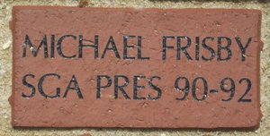 MICHAEL FRISBY SGA PRES 90-92