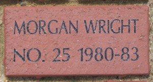 MORGAN WRIGHT NO. 25 1980-83