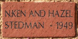 N.KEN AND HAZEL STEDMAN - 1949