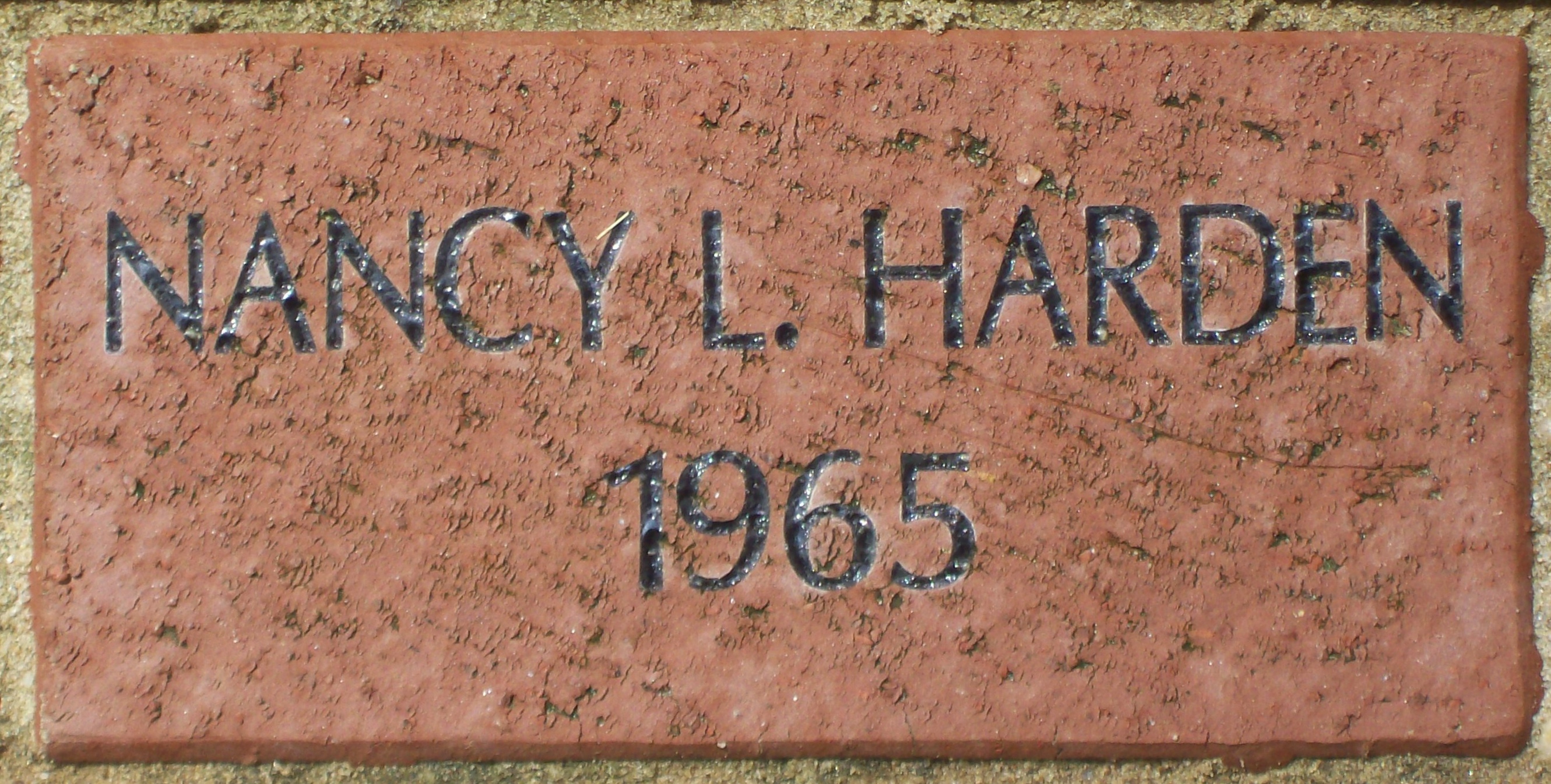 NANCY L. HARDEN 1965