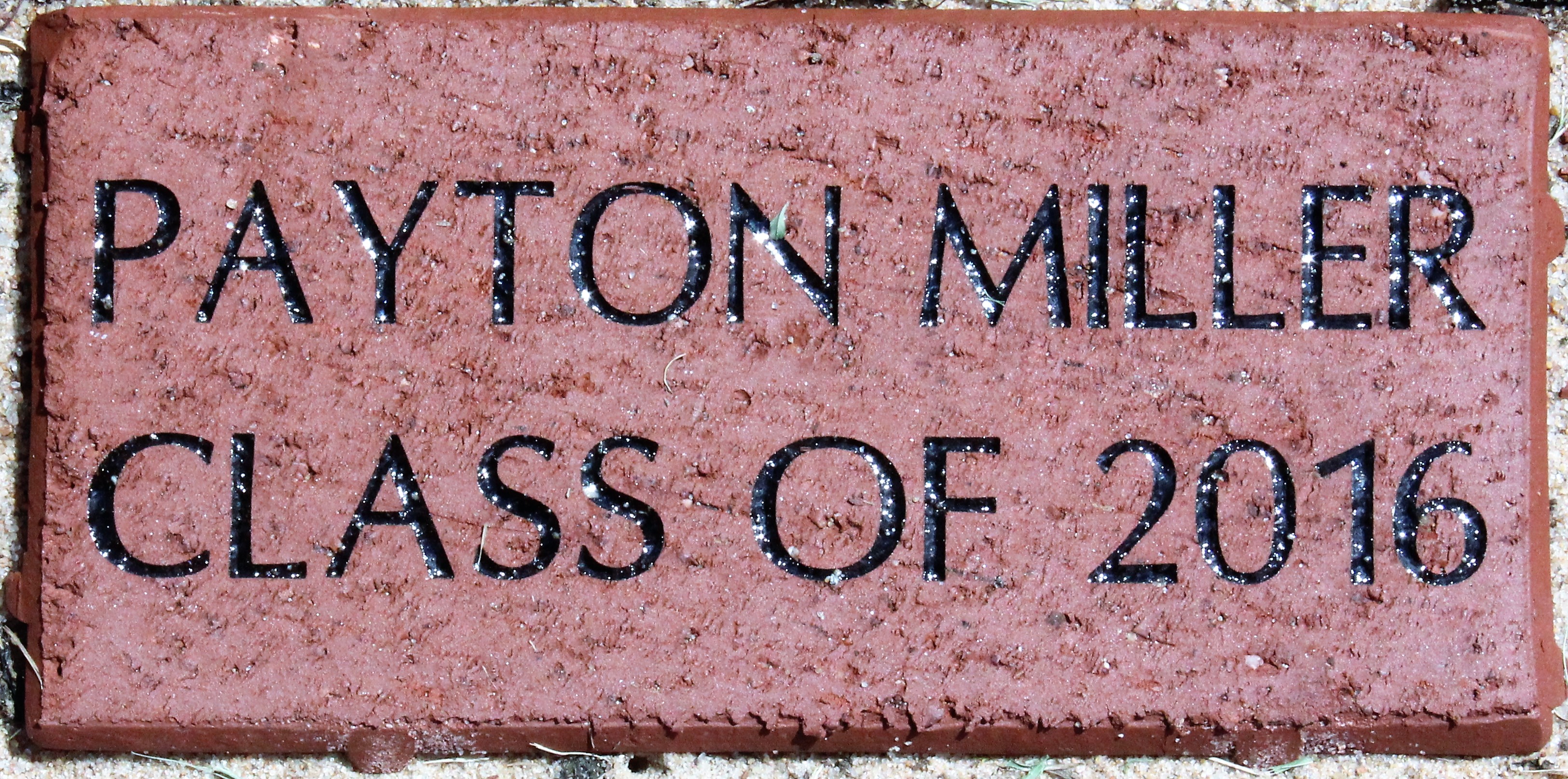 PAYTON MILLER CLASS OF 2016