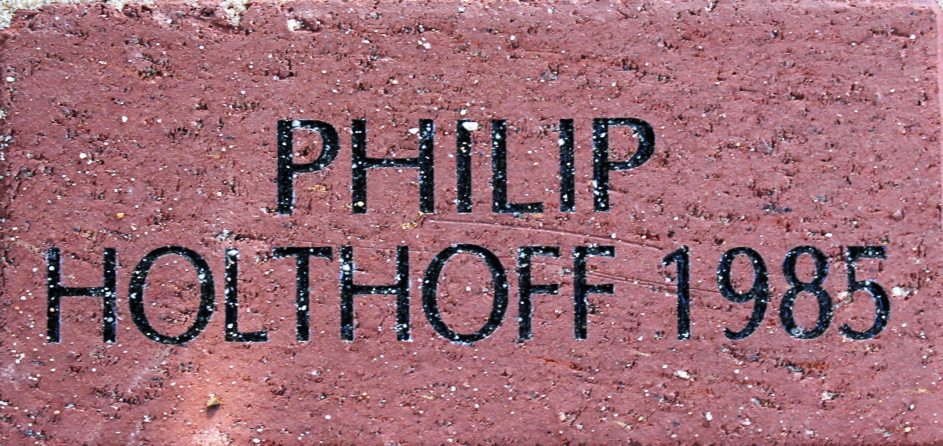 PHILLIP HOLTHOFF 1985