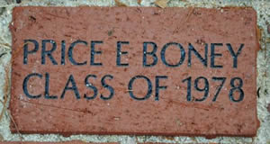 PRICE E BONEY CLASS OF 1978
