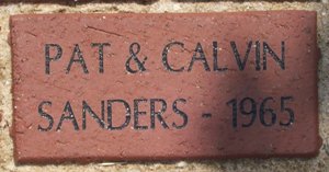 PAT & CALVIN SANDERS - 1965