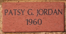 PATSY G. JORDAN 1960