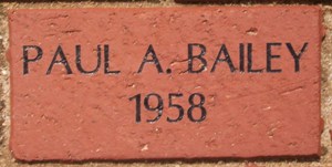 PAUL A. BAILEY 1958