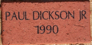PAUL DICKSON JR 1990