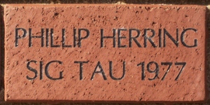 PHILLIP HERRING SIG TAU 1977