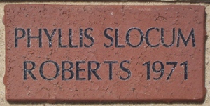 PHYLLIS SLOCUM ROBERTS 1971