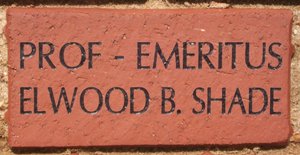 PROF � EMERITUS ELWOOD B. SHADE
