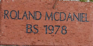 ROLAND MCDANIEL BS 1978