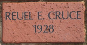 REUEL E. CRUCE 1928