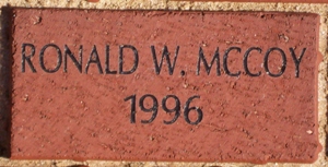 RONALD W. MCCOY 1996