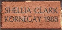 SHELLIA CLARK KORNEGAY 1988