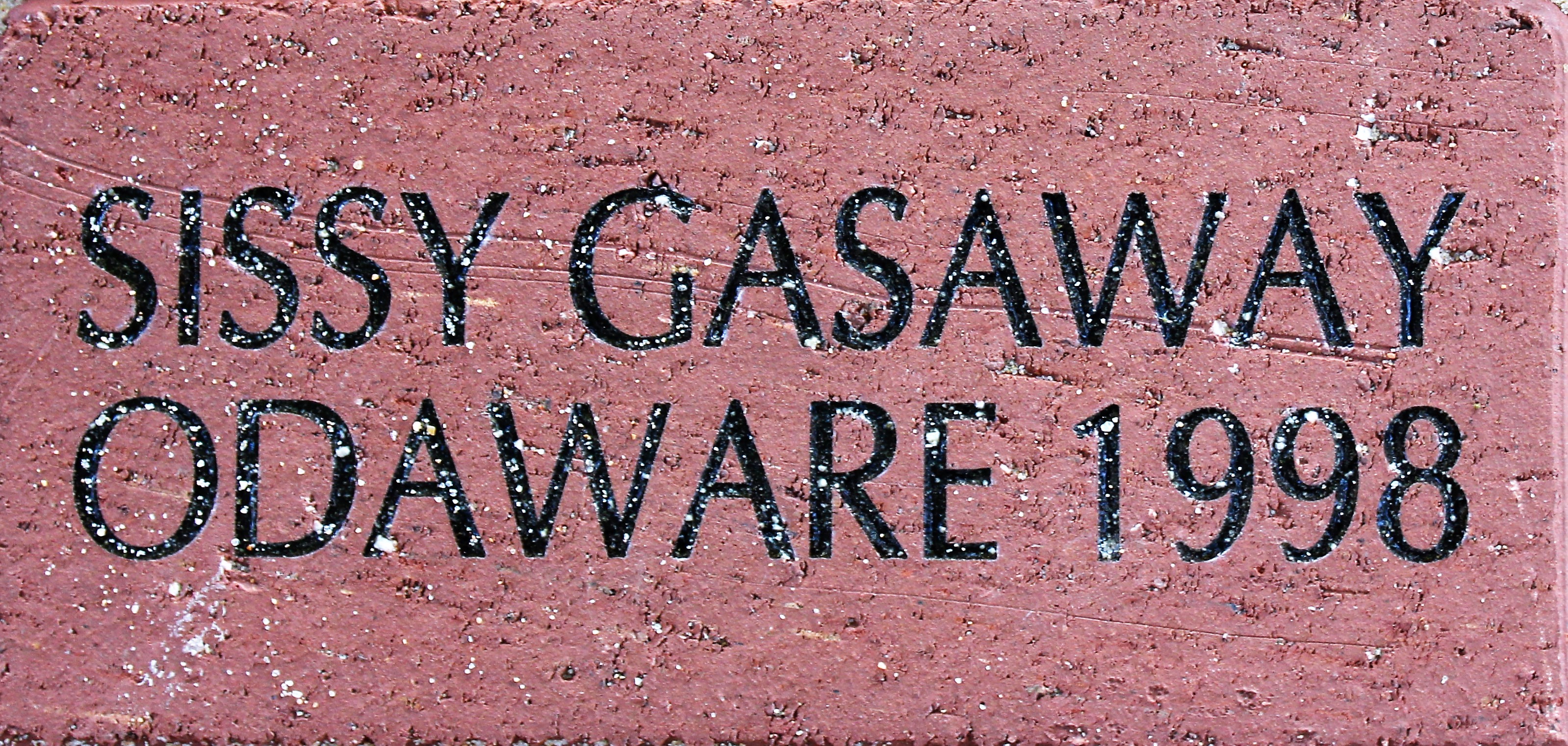 SISSY GASAWAY ODAWARE 1998