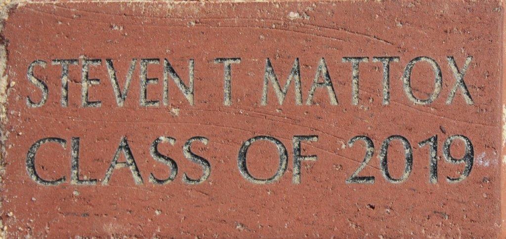 STEVEN T MATTOX CLASS OF 2019