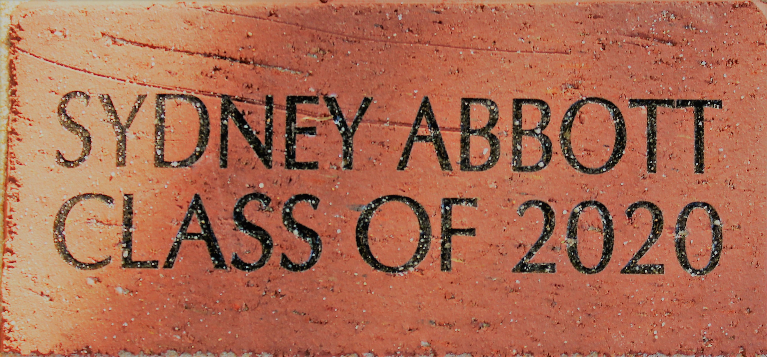 SYDNEY ABBOTT CLASS OF 2020