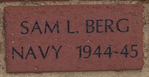 SAM L. BERG   NAVY 1944-45