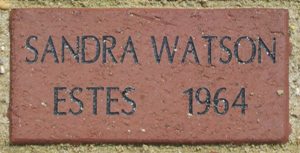 SANDRA WATSON ESTES    1964