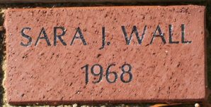 SARA J. WALL 1968