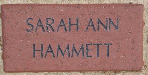 SARAH ANN HAMMETT