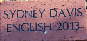 SYDNEY DAVIS ENGLISH 2013