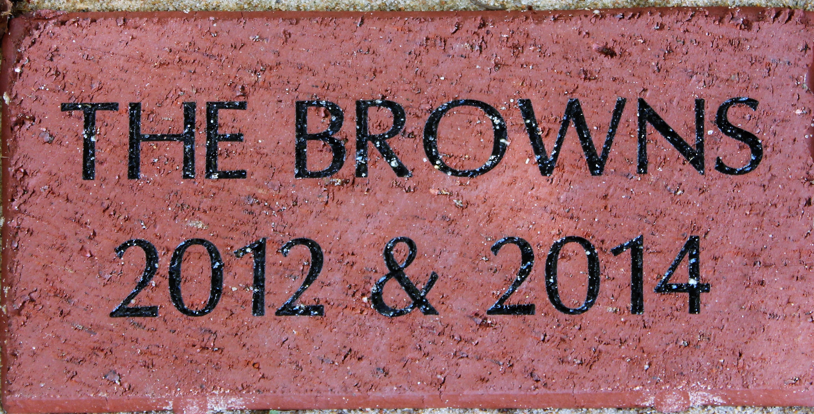 THE BROWNS 2012 & 2014