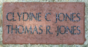 CLYDINE C JONES THOMAS R. JONES