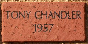 TONY CHANDLER 1957