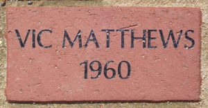 VIC MATTHEWS 1960